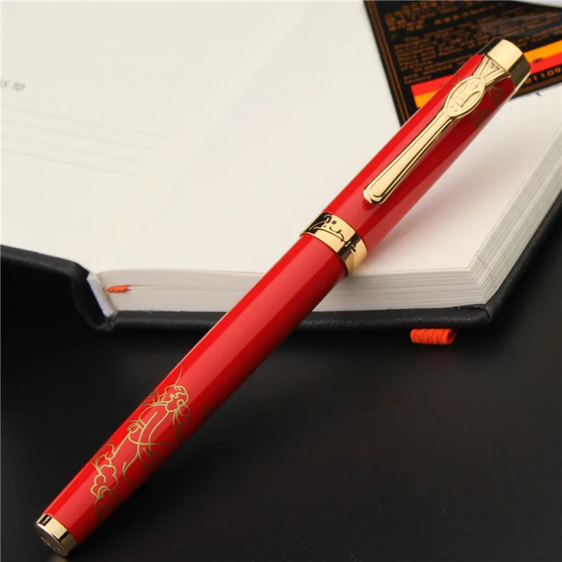 Перьевая ручка Picasso 933 с красным иридиевым наконечником 0 5 мм