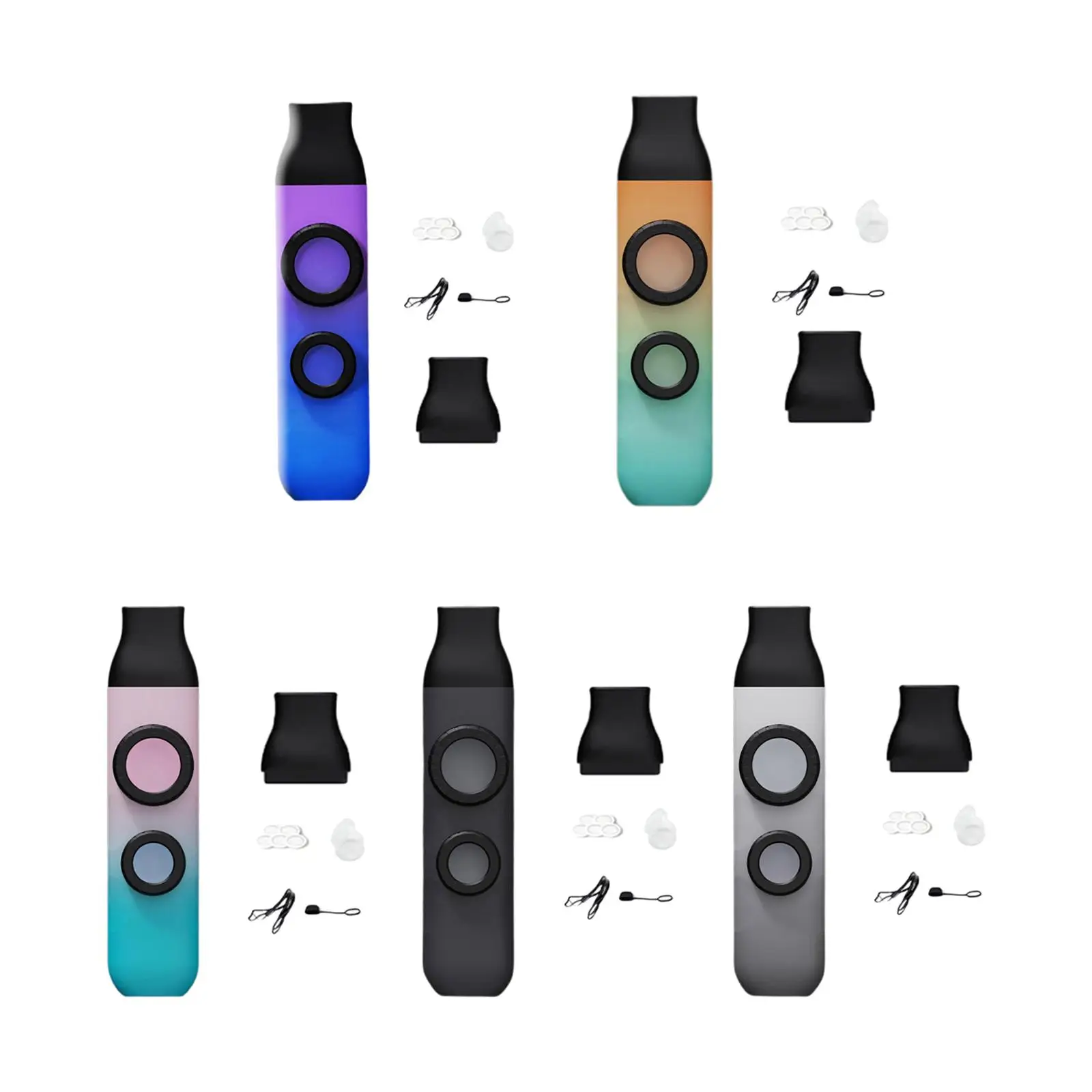 

Детские Музыкальные инструменты Kazoo с двойным отверстием портативный цветной Kazoo для начинающих