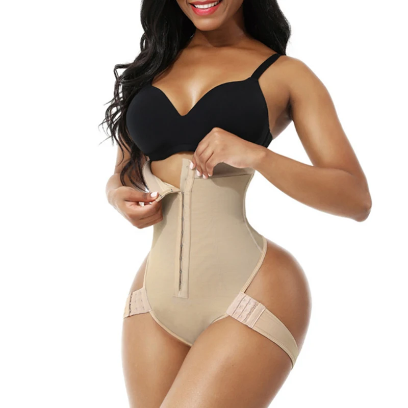 

Waist Trainer Women Butt Lifter Body Shaper Shapewear Fajas Colombianas Tummy Control Corset Push Up Panties Hip Enhancer Hooks