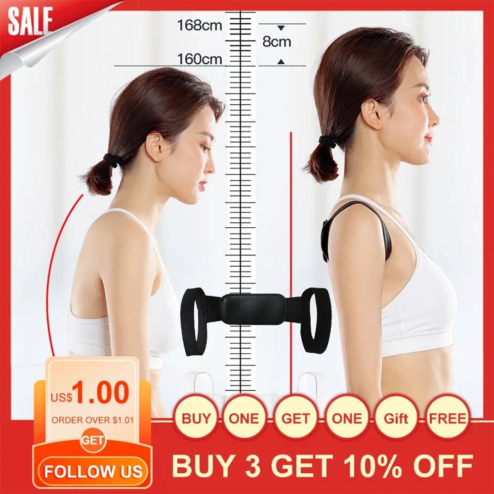 

Back Posture Corrector Therapy Corset Spine Hunchback Correction Belt Shouder Support Brace for Adults Kids Health Care Medical