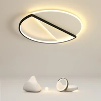 newest bedroom light round minimalist ultra thin creative home living room ceiling lamps nordic book room lamp modern minimalist
