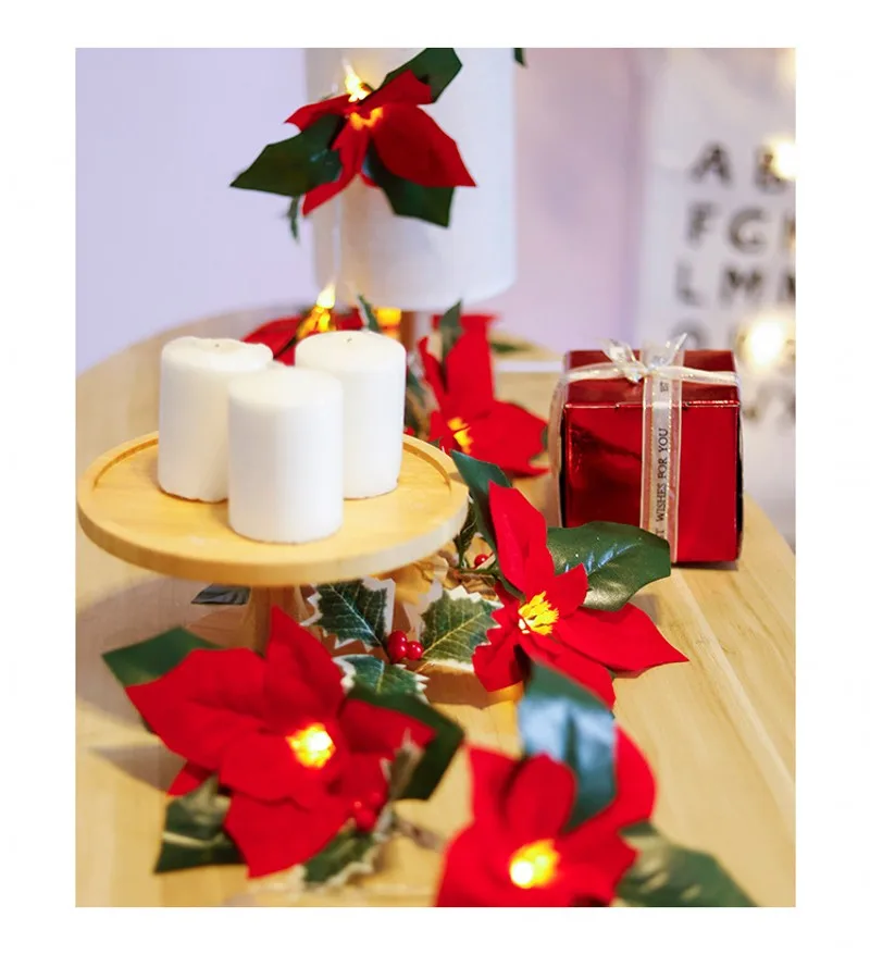 

2M10LED String Lights Battery Operated IP54 Waterproof PVC Christmas Light String Outdoor Fairy Lights Room Bedroom Night Light