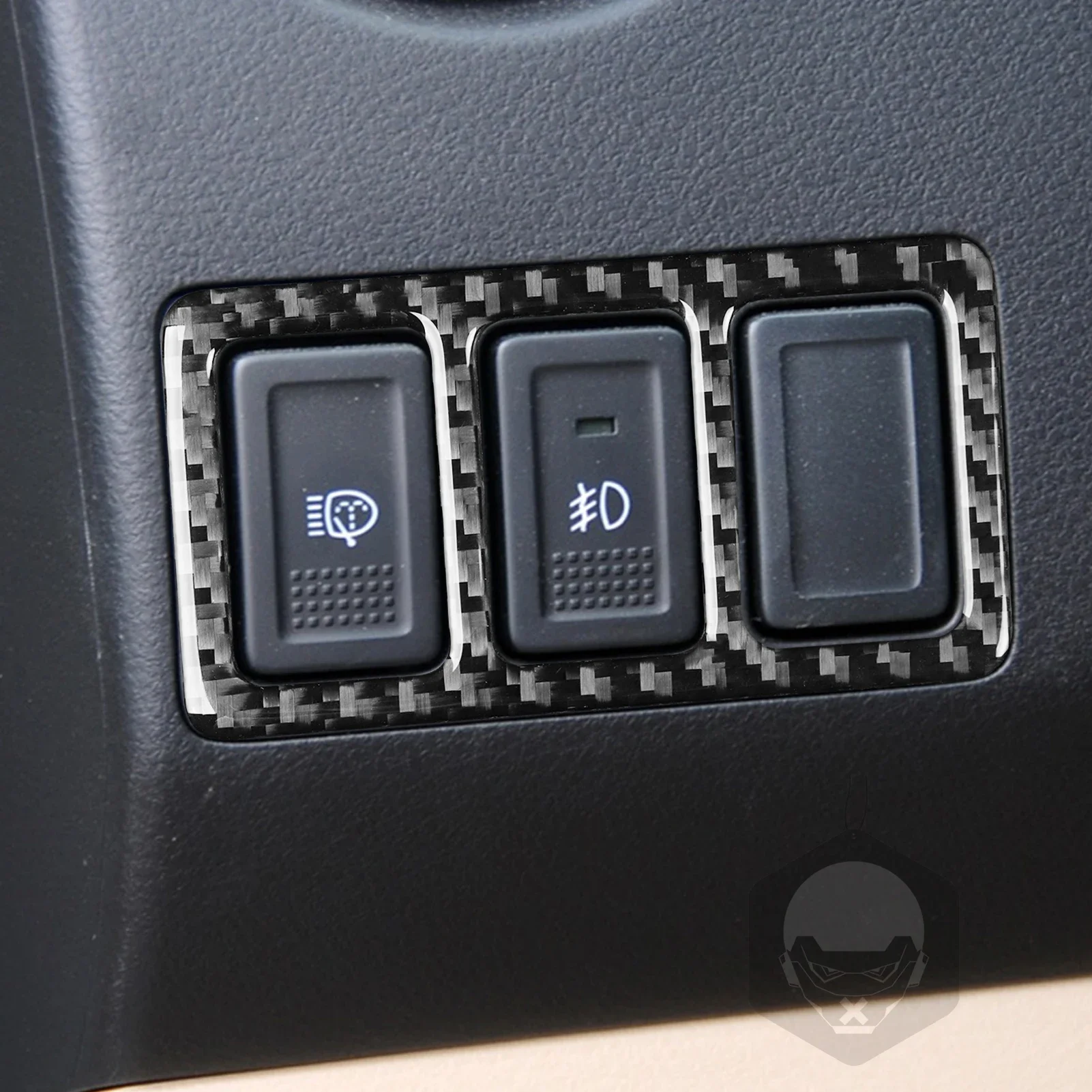 Для Suzuki Grand Vitara 2006-2013 автомобильные аксессуары из настоящего углеродного волокна