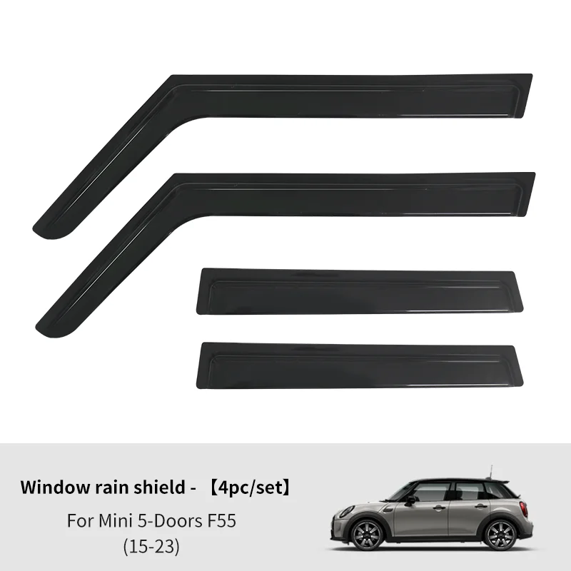 

Оконный козырек для MINI COOPER F55 F65 F60 R60 U25 F54 J05 COUNTRYMAN CLUBMAN Вентиляционное от солнца и дождя Щит Delflector Тент Крышка