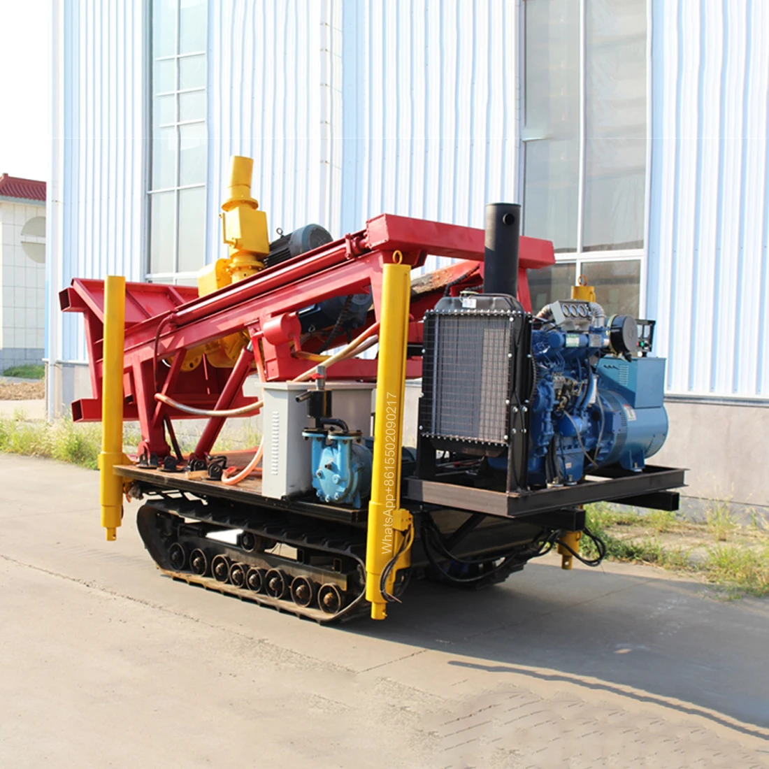 Рисунок 4 - Гусеничная буровая установка с