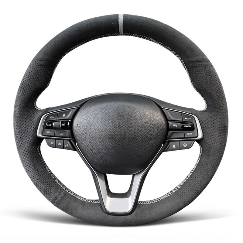 

Противоскользящая оплетка рулевого колеса для Honda Accord 10 2018 2019 дюйма 2019 дюйма