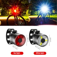 bicycle taillight helmet light mountain bicycle headlight high visibility bike light front rear for cycling bicycle accessories