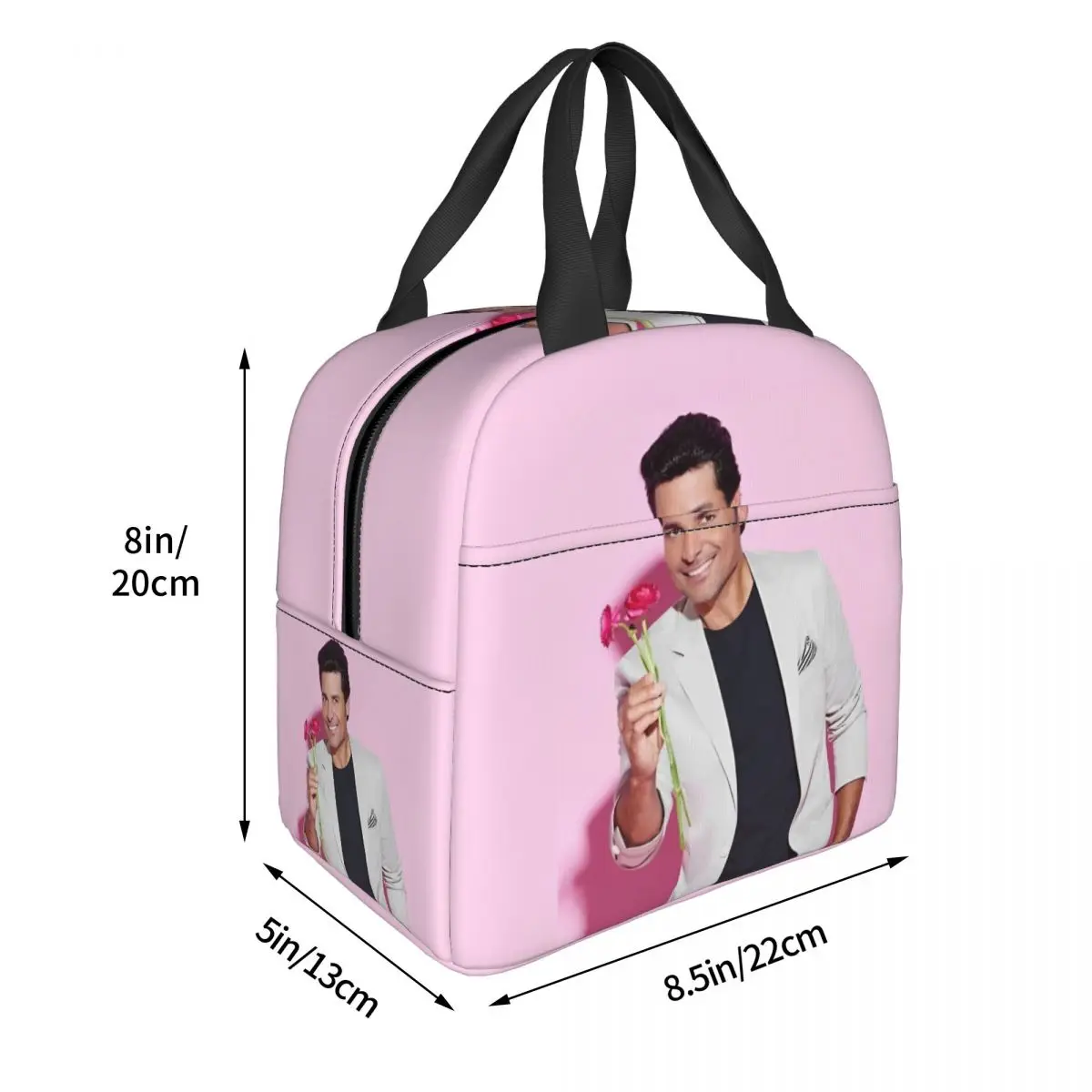 Изолированная сумка для ланча Chayanne Ланч-бокс латиноамериканского поп-певца