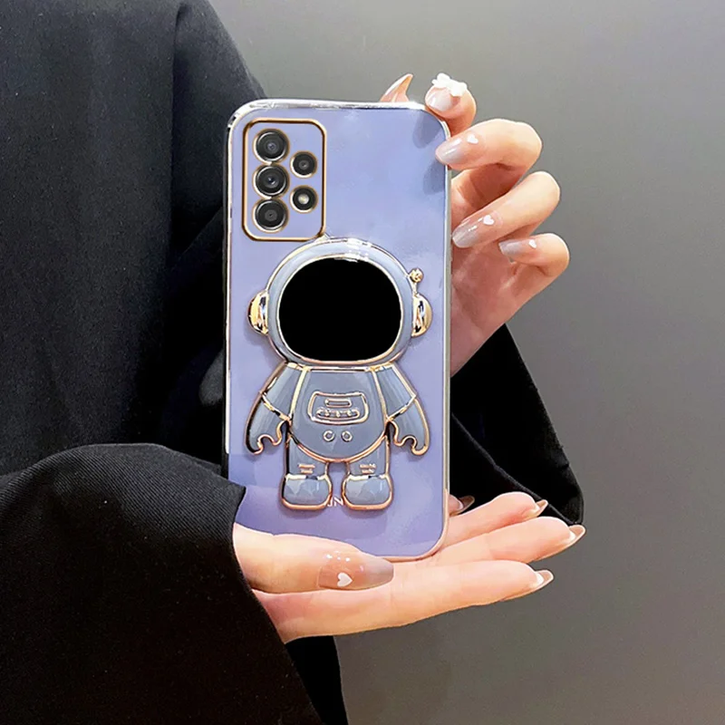 

Astronaut Phone Case For Samsung Galaxy S22 Ultra S20 FE S21 Plus A52 A53 A51 A12 A13 A52S 5G A73 A72 A71 A32 A23 A22 Back Cover