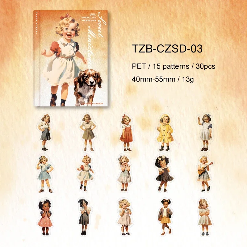 

Набор стикеров JIANWU The Pure Age Series