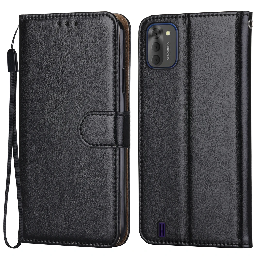 

Роскошный кожаный чехол Для Doogee X93 X 93, чехол-кошелек с подставкой, простой чехол-книжка для Doogee X93, специальный чехол для телефона с ремешком