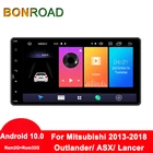 Автомобильная Мультимедийная магнитола, 2 Din, Android 10,0 для Outlander  Lancer  ASX Pajero 2014-2018, GPS, видео плеер, стерео