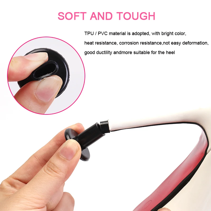 Прозрачные Блестящие Защитные Накладки На Пятки Нескользящие Стопоры Для