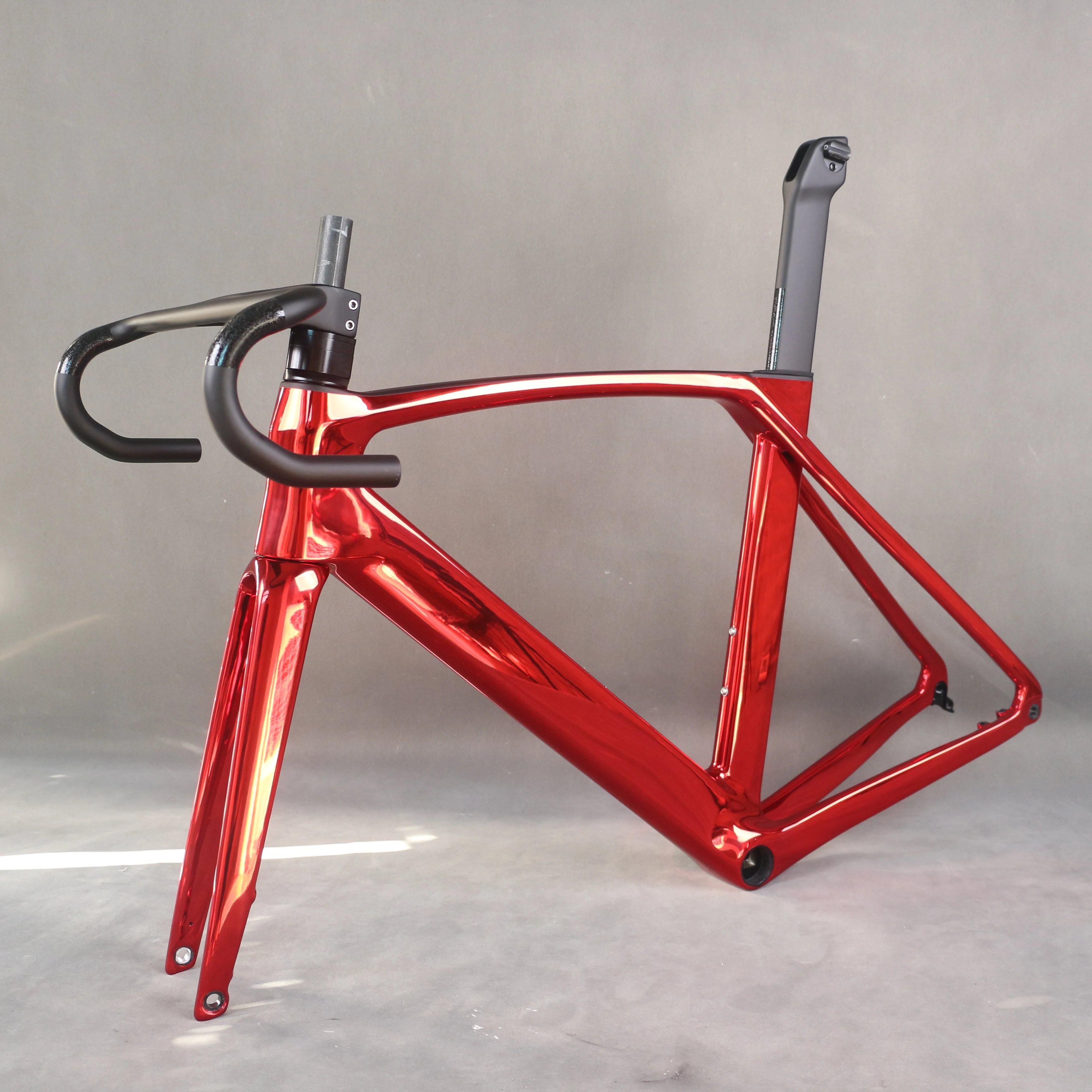 Гальванический цвет диск карбоновая дорожная рама велосипедные рамы T1000 EPS