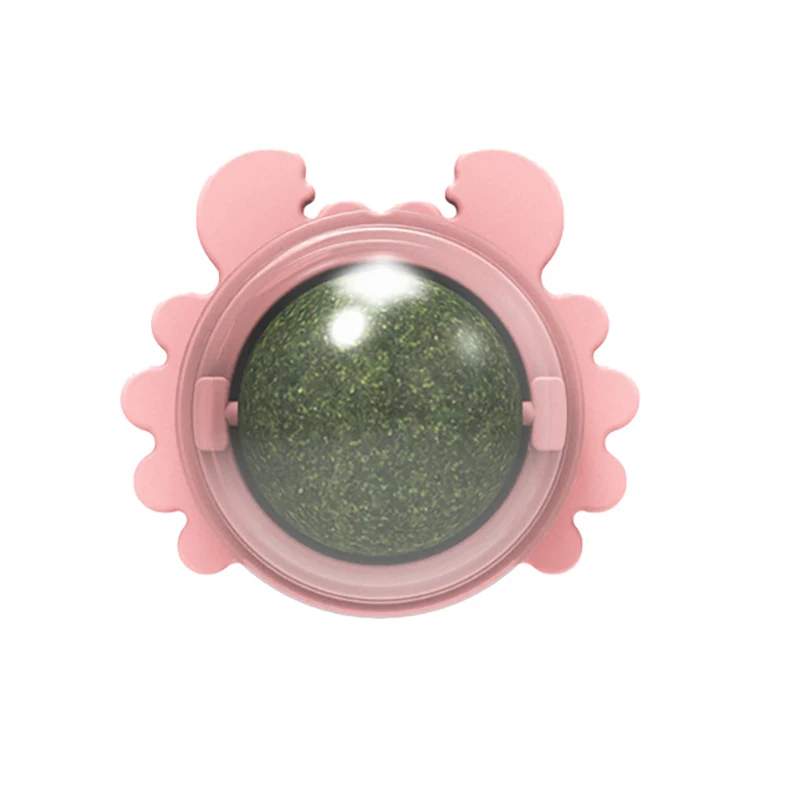 

Catnip Spin The Ball For Cat Teeth Cleaning Goods For Pets Supplies Interesting Items Chats Accessories Interactive Cats Toys