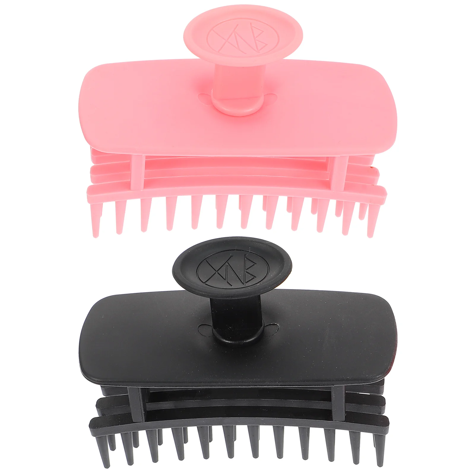 

2 шт., двухслойные щётки для чистки кожи головы