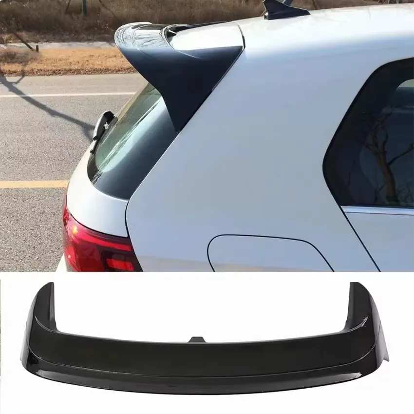 

Спойлер на крышу CS ClubSport Style, комплект тюнинга для VW Golf 8 MK8 GTI GTD R 2020 2021 2022 2023, спойлер на крыло багажника автомобиля