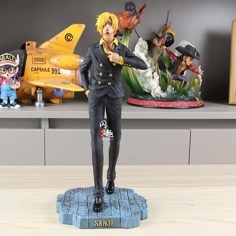 Цельная аниме-фигурка Sanji фигурки Vinsmoke экшн-фигурка статуя модель коллекция