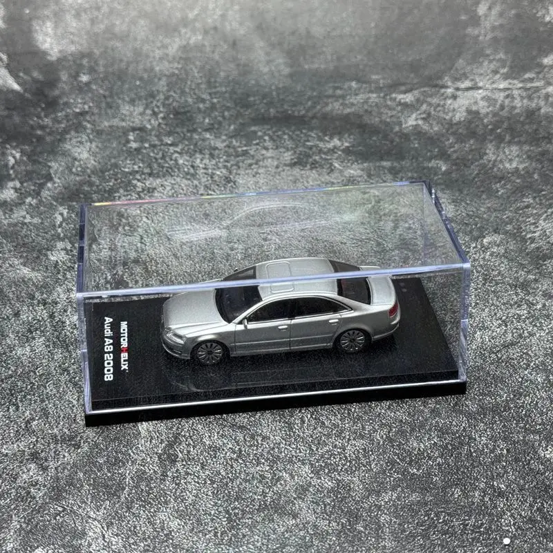 Фото MOTORHELIX-MH 1/64 Audi A8 2008 Коллекционная модель автомобиля из литого металла, имитация, игрушка-подарок для мальчиков # пийтии №3