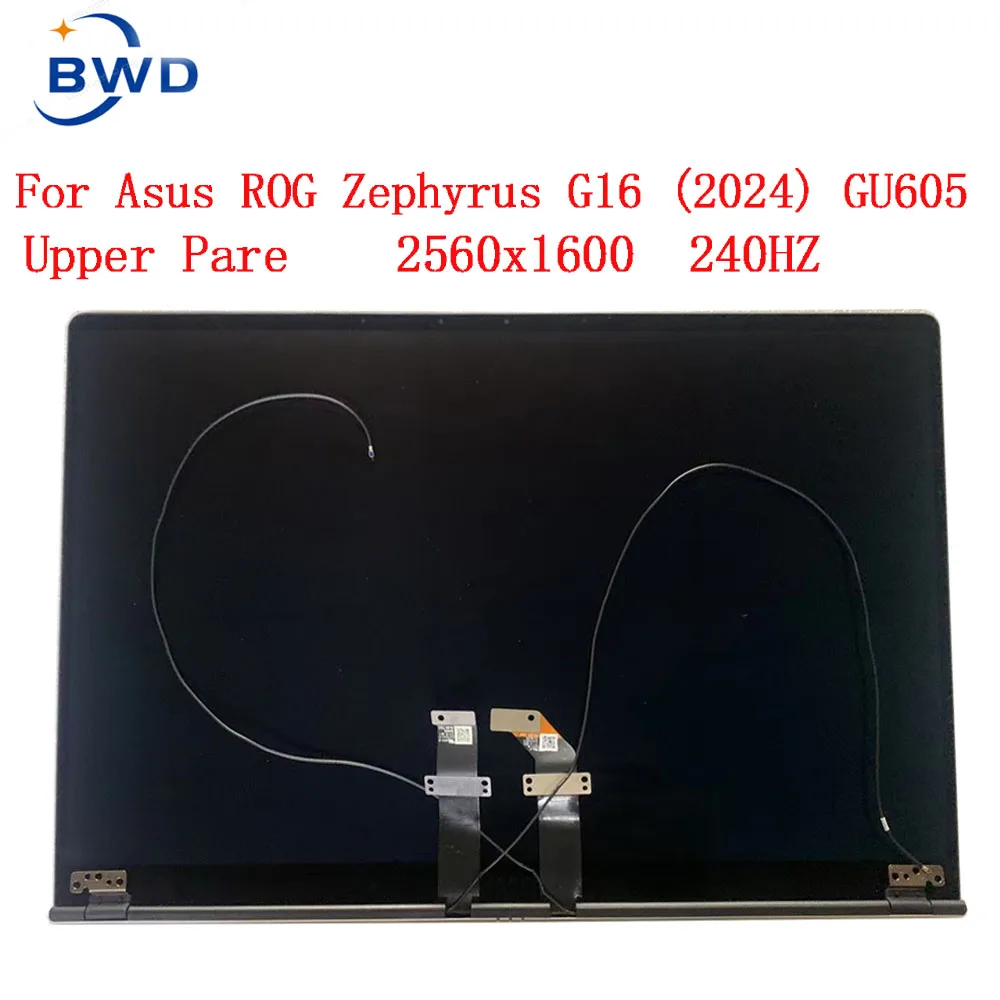 Для Asus ROG Zephyrus G16 2024 GU605M GU605 в сборе верхняя часть Pare OLED 2 5K 240 Гц 2560*1600p