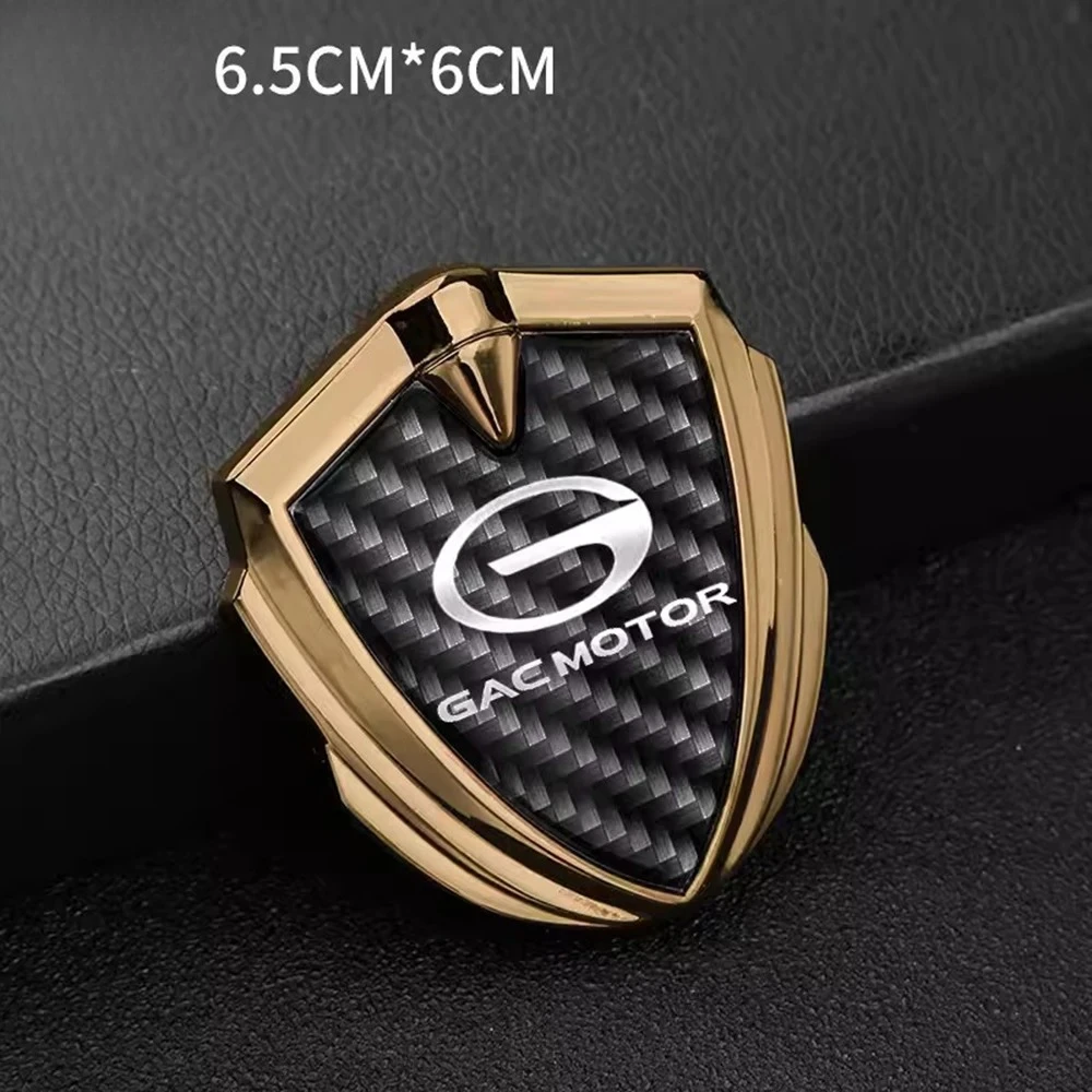 Фото NEW1 для Trumpchi GAC Empow R, аксессуары 2022-2024, наклейка с логотипом на кузов автомобиля, чехол из нержавеющей стали, шампанское, серебристый, черный №2