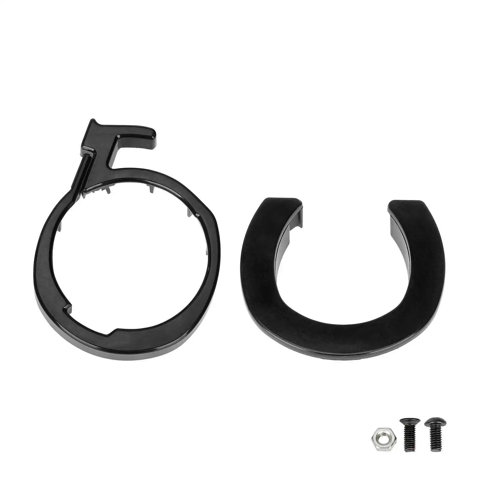 Фото Передняя трубка электрического скутера, складное кольцо для Ninebot MAX G30/G30D, складной рычаг, крепежное кольцо, пряжка, основание, ограничительный замок, страховка №5