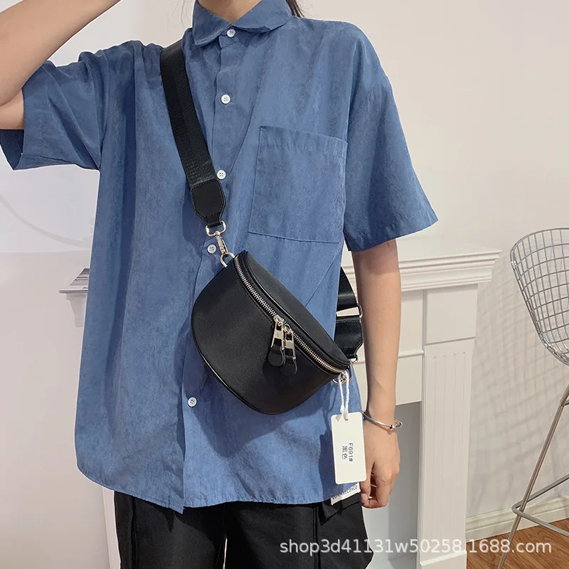 Нагрудная сумка из ткани Оксфорд поясная маленькая через плечо