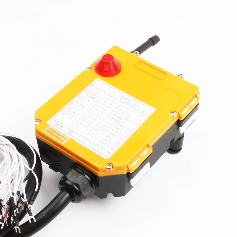 F24-10S 2 передатчика 1 приемник 10 каналов с аварийным промышленным беспроводным