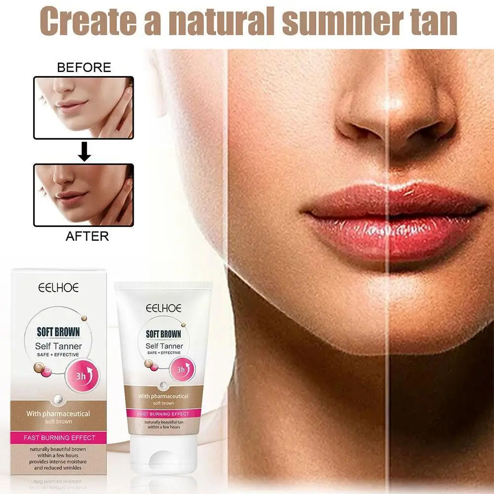 Крем для загара блестящий коричневый 50 мл |