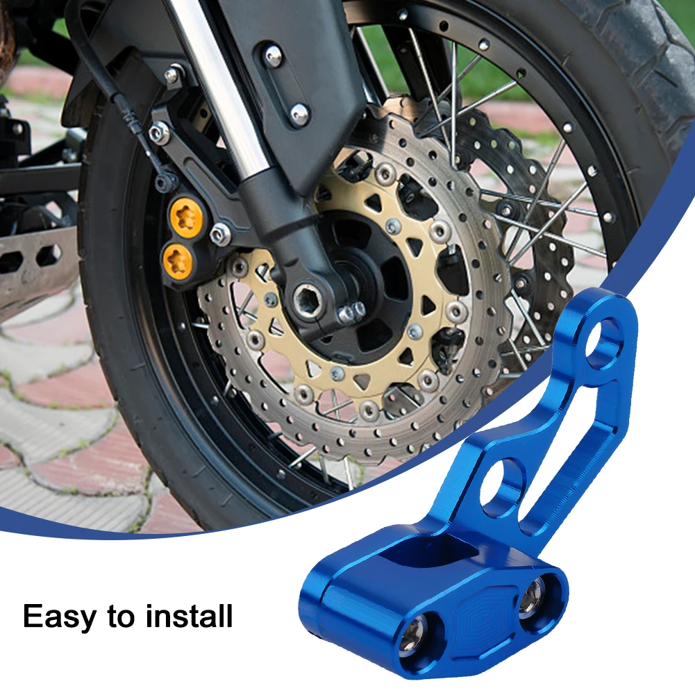 

1pc Motorcycle Oil Hose Clamp Aluminum Alloy Anti-rust Modified Oil Pipeline Brake Line Clamp Protector Multipurpuse Bracket