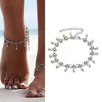 openwork engraved small bead anklet for women fashion summer beach jewelry gifts foot chain girl anklet z3o9