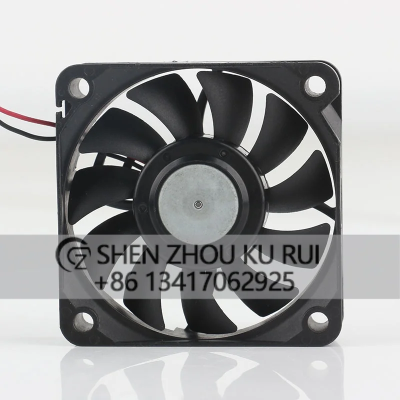 Фото Двухпроводной вентилятор охлаждения U60R24MGAB-51J24 Original Nidec 5V 12V 48V DC24V 0.09A AC EC 6015 60X60X15MM 6CM бесшумный для преобразователей частоты №2