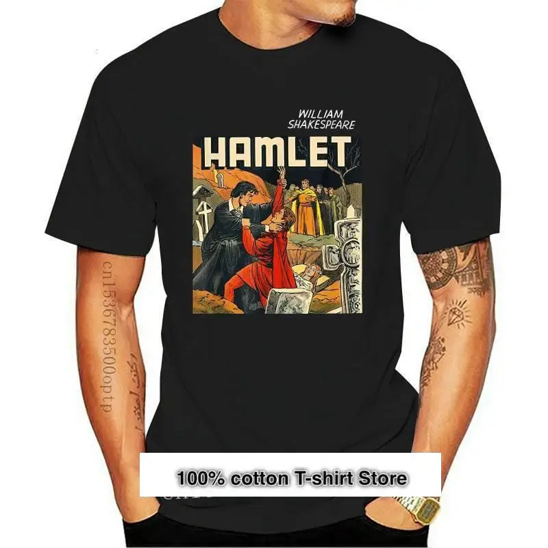 

Camiseta Vintage de Hamlet, camisa de Hamlet, Laertes, Ophelia, nueva