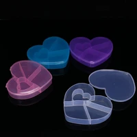 square fishing tools accessories plastic jewelry beads container transparent storage box packing boxes small items case