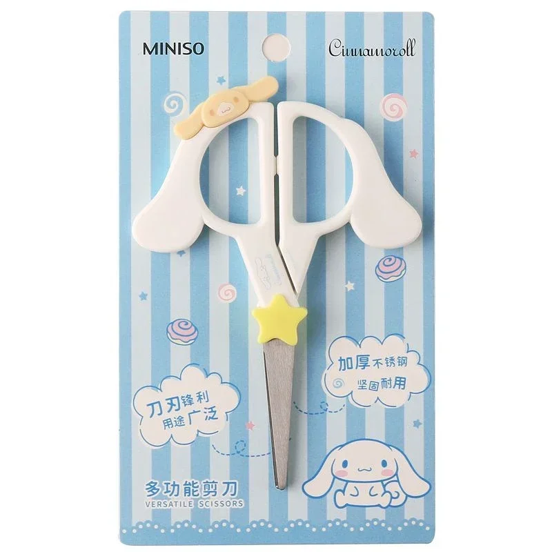 Sanrio Cinnamoroll почтовые ножницы кавайная анимация Студенческая бумага резка Канцтовары для девочек канцелярские принадлежности канцелярский нож подарок (art.: 3920c439c19a0) - 3920c439c19a0