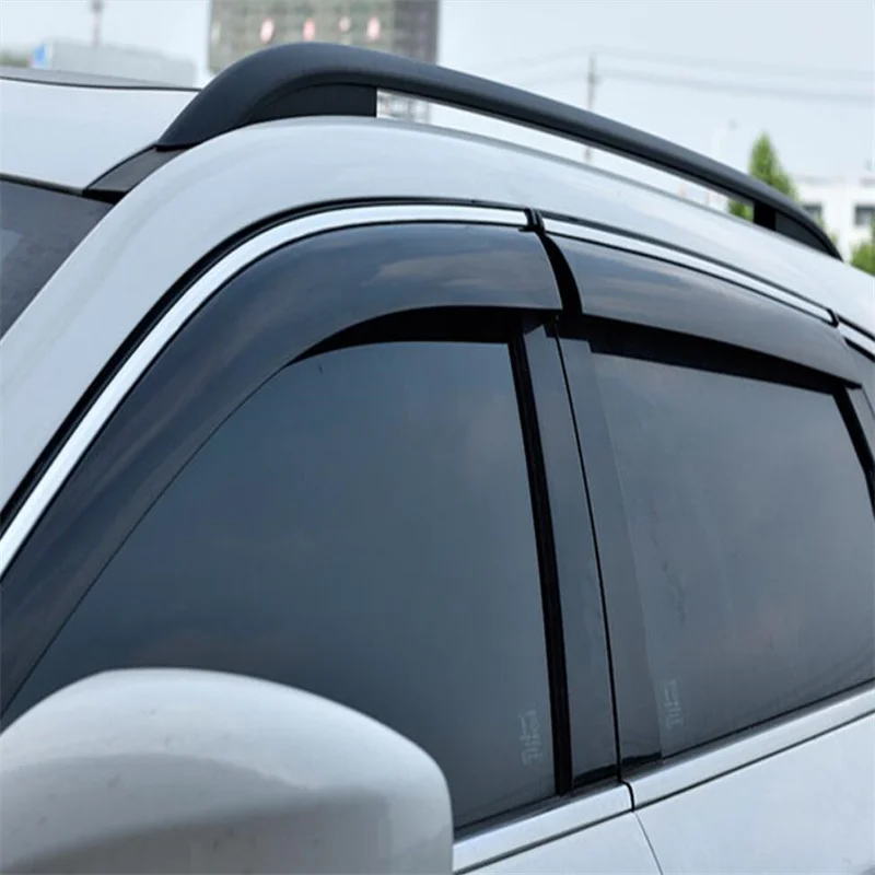 Car-Styling Window Visor Vent Shades Sun Rain For Nissan X-trail Rogue 2014 2015 2016 2017