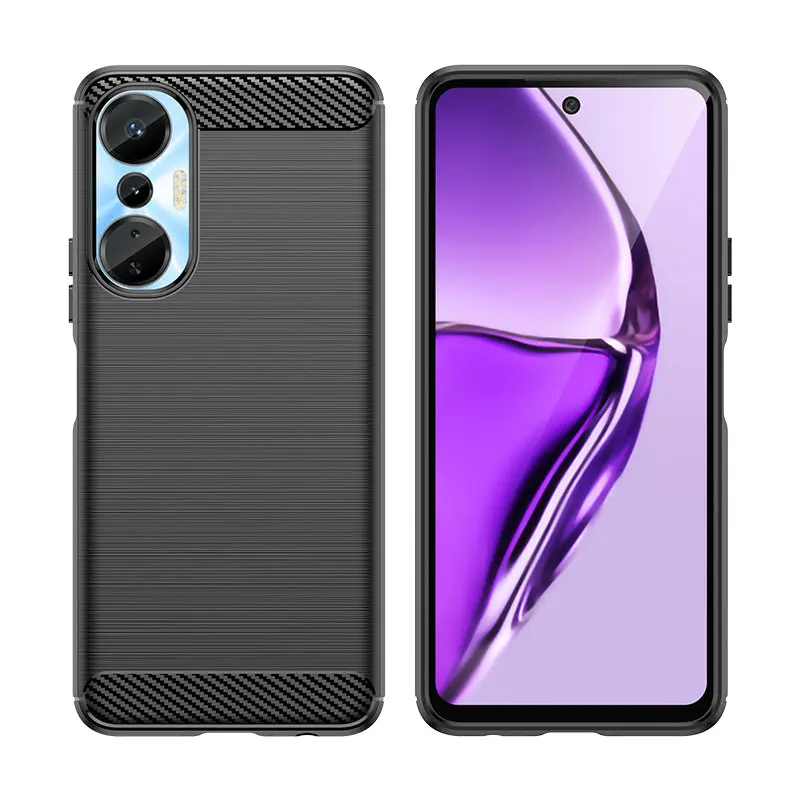 

Case for Infinix Hot 20S X6827 Carbon Fiber Skin Shockproof Silicone TPU Soft Back Cover Phone Case for Infinix Hot 20S Hot20S