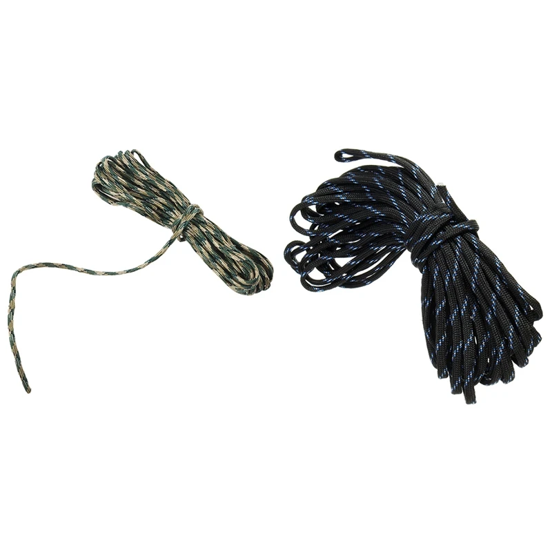 

7 Rope Paracord Parachute Rope Resistant Camping Survival, 8M & 15M