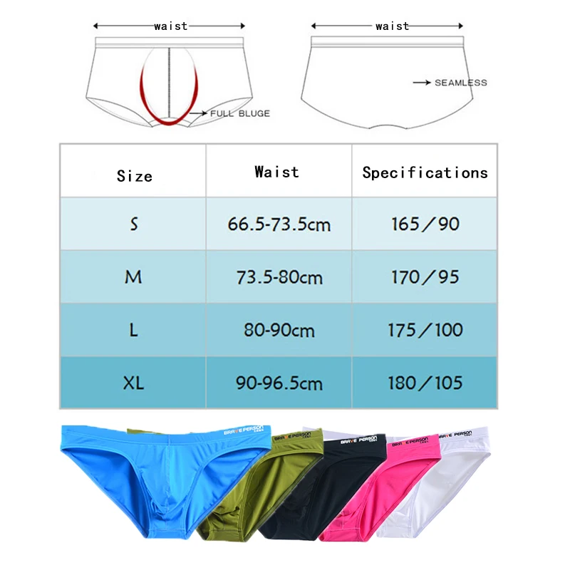 Mens Sexy Swimsuit Low Waist Swimwear Bulge Pouch Swim Brief U Convex Swimming Trunks Male Bathing Suit Beachwear Shorts