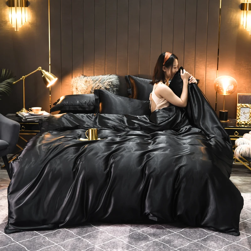 Комплект постельного белья Premier из тенселя и хлопка 4 шт.