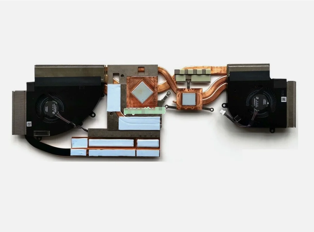 Оригинальный охлаждающий вентилятор для MSI Delta 15 A5EFK MS-15CK CPU + GPU с радиатором 100%