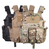 emersongear 094k m4 pouch type tactical vest w mag bag airsoft outdoor plate carrier magazine pack multicam hunting sport nylon
