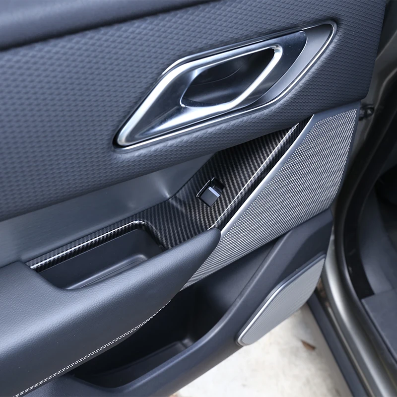 Для Land Rover Range VELAR 17-22 накладка на дверь окно подъемник рамка обшивка ABS узор из