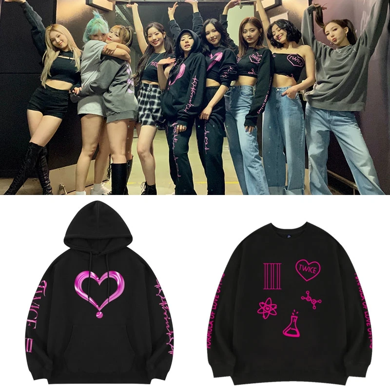 

Twice Hoodie World Tour Hoodies Cotton Twice Sweatshirt for Men Women