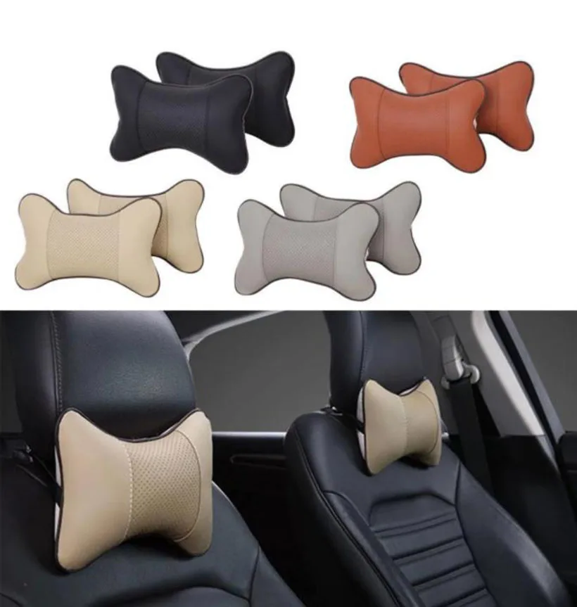 

1PC Car Neck Pillows Car Headrest Cushion Support Seat Universal Backrest Safety Pillow Auto Interior Accessories