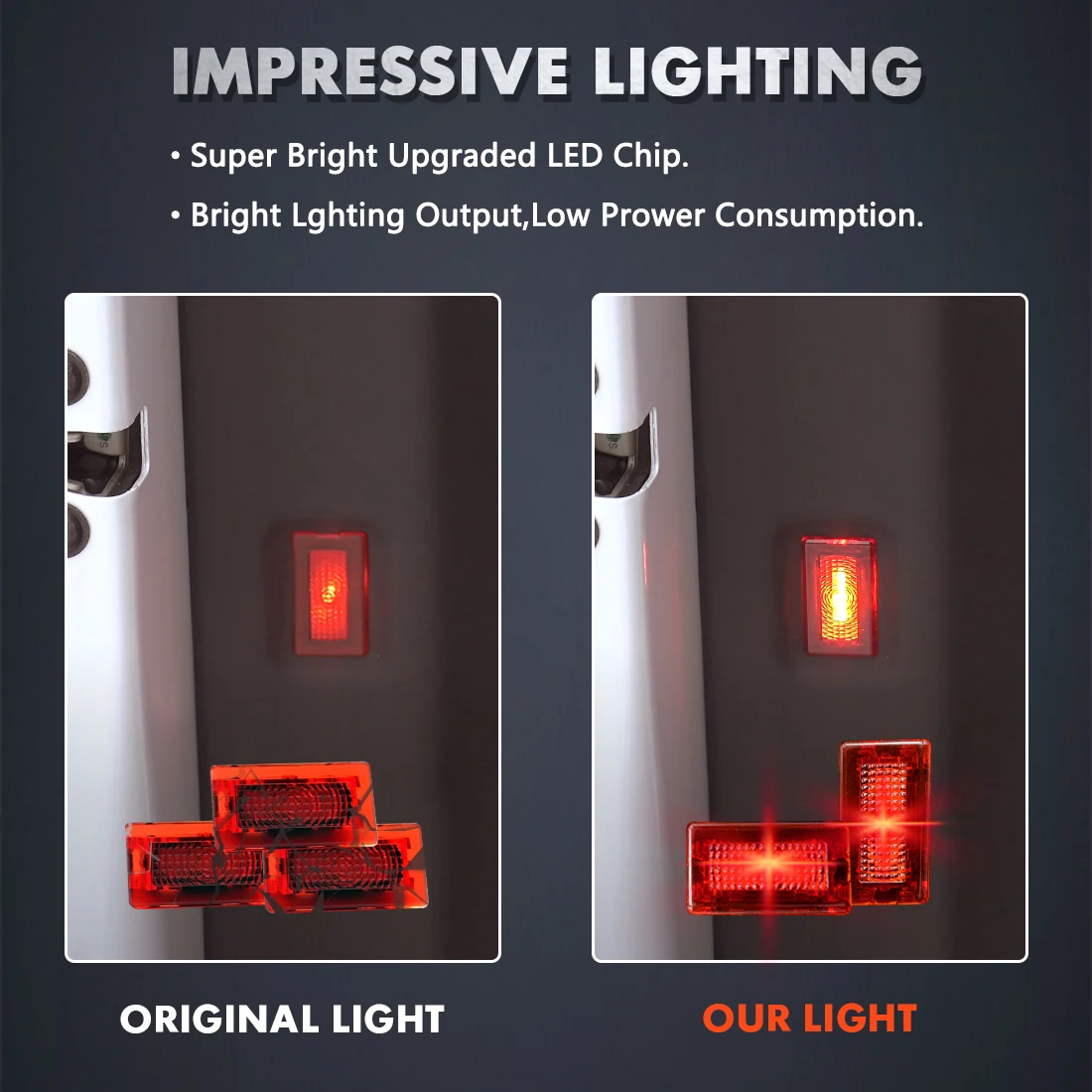 Светодиодные Сигнальные огни для дверей автомобиля Tesla Model 3 Y X S автомобильные