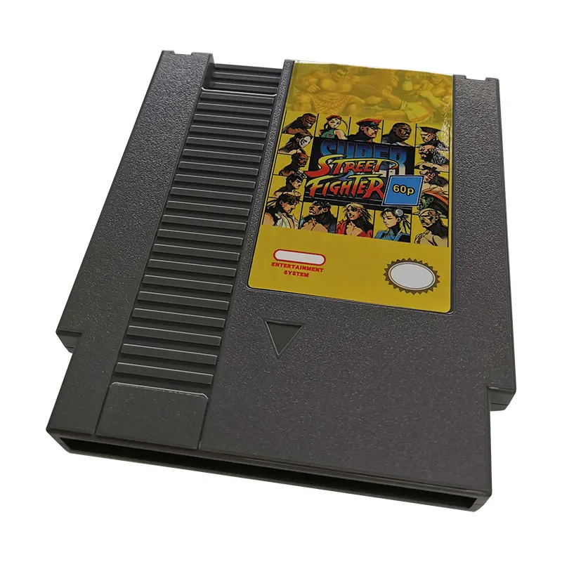 

Картридж для мультиигр Street Fighter 60p для 8-битной игровой консоли NES NTSC и PAL
