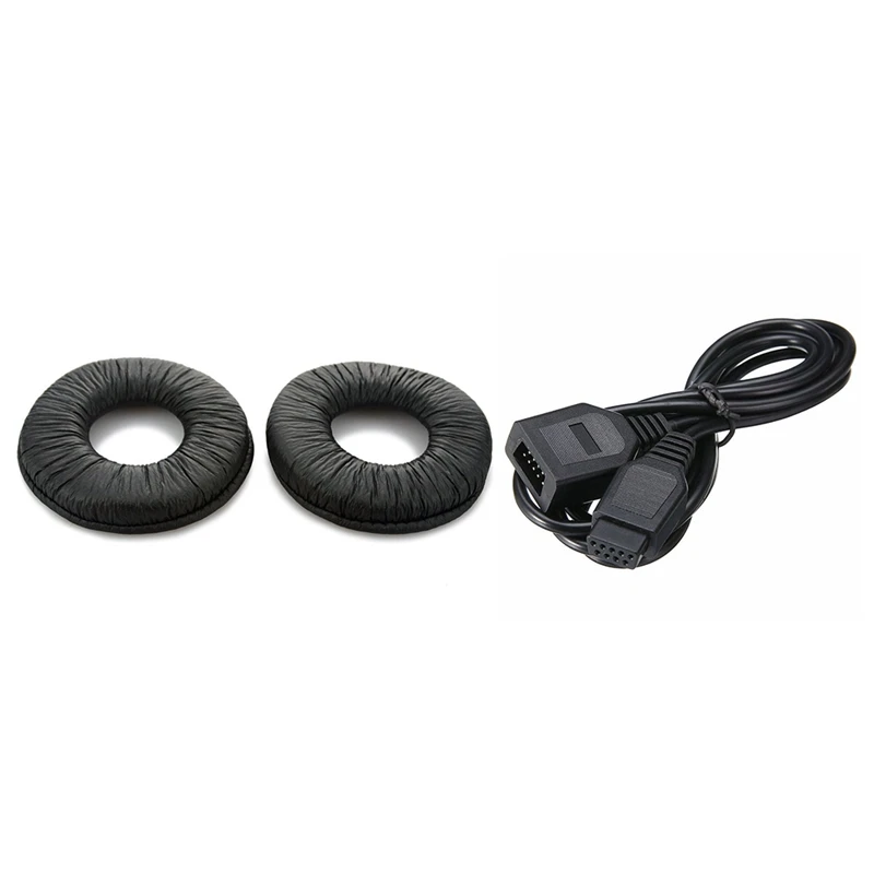 1 пара для Sony MDR-V150 V200 V250 V300 V400 ZX300 Сменные амбушюры наушников и шт. 9-контактный