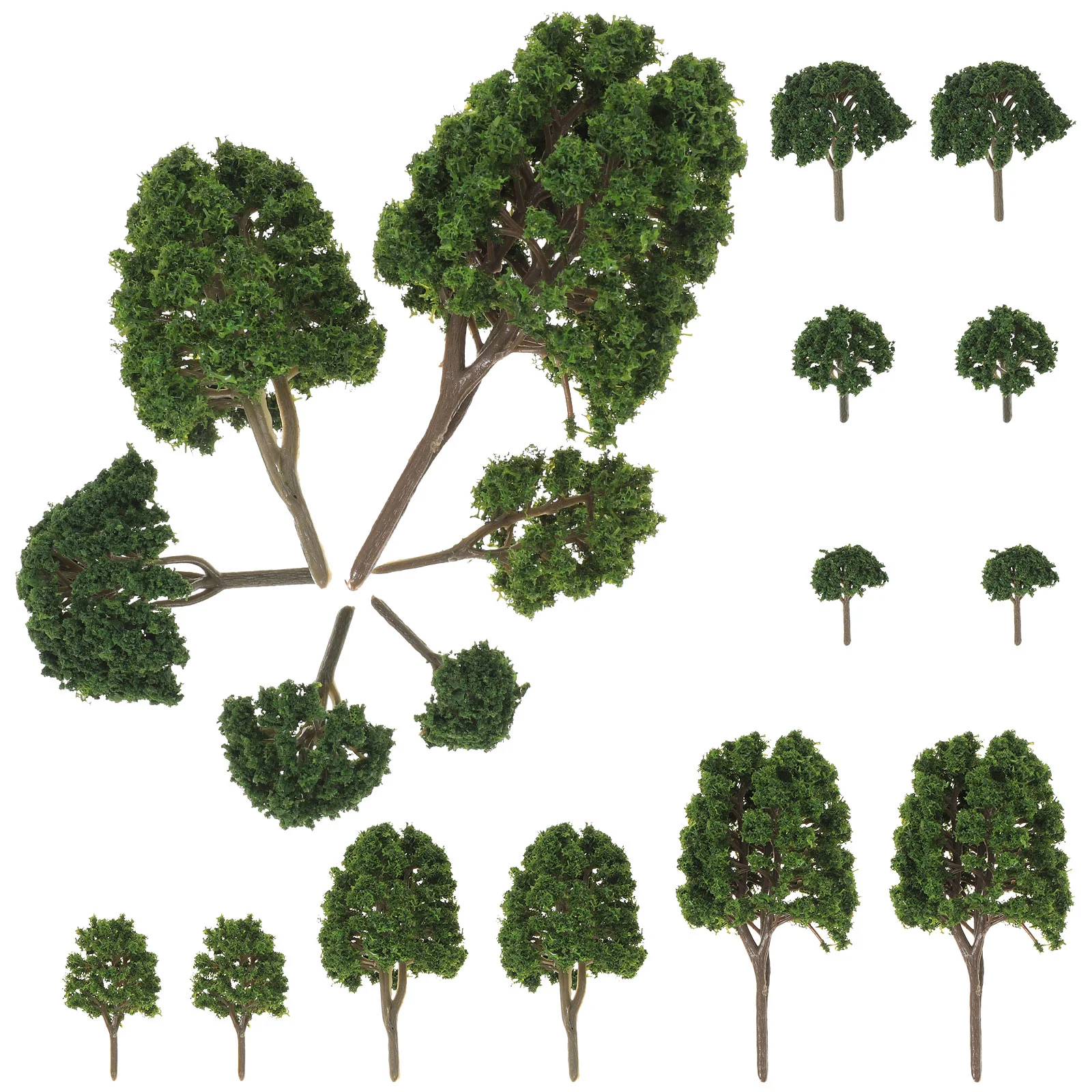 

Trees Model Tree Scenery Train Fake Miniature Railroad Woodland Mini Landscape Wargame Artificial Architecture Decor Sandbox