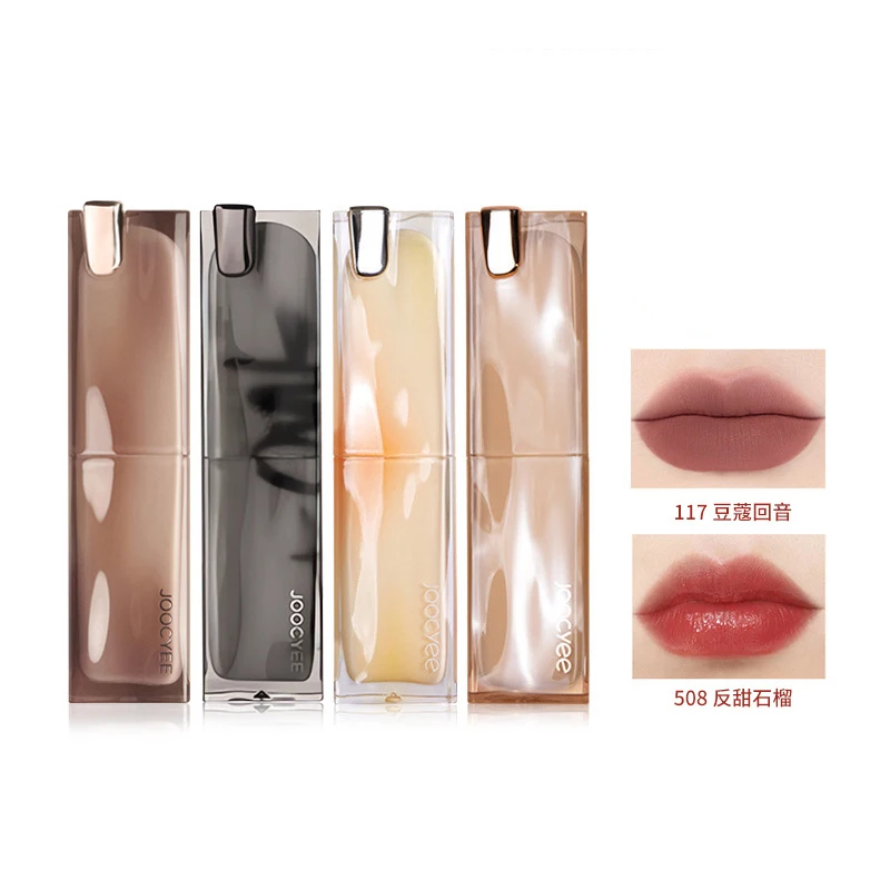 

Joocyee Toffee Powder Mist Lipstick Water Wave Crystal Jelly Whitening Water Light Film Forming Lipstick